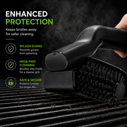 GrillX-O™ | Electric BBQ Grill Cleaning Brush