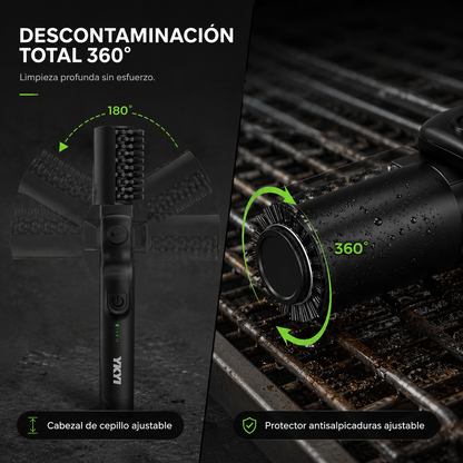 Electric BBQ brush
