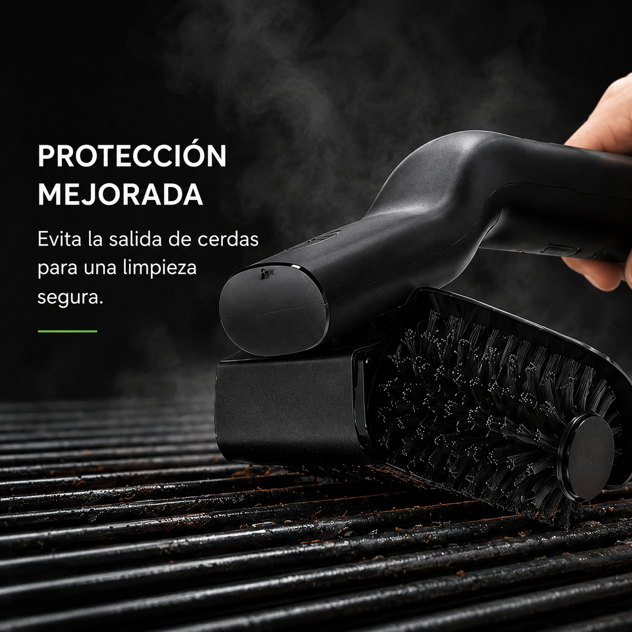Grillx-o — Limpiador Eléctrico de Barbacoa con Cabezal Rotatorio